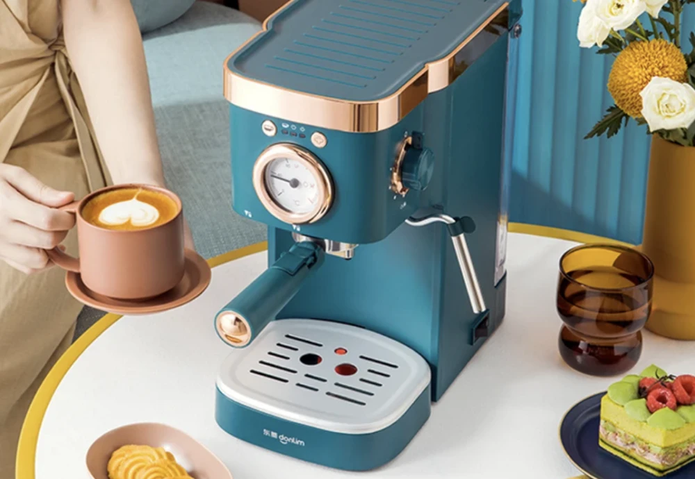 espresso machine with steam wand